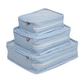 Baby Blue Gingham Stacking Set | Mint