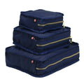 Navy Nylon Brass Stacking Set | Mint
