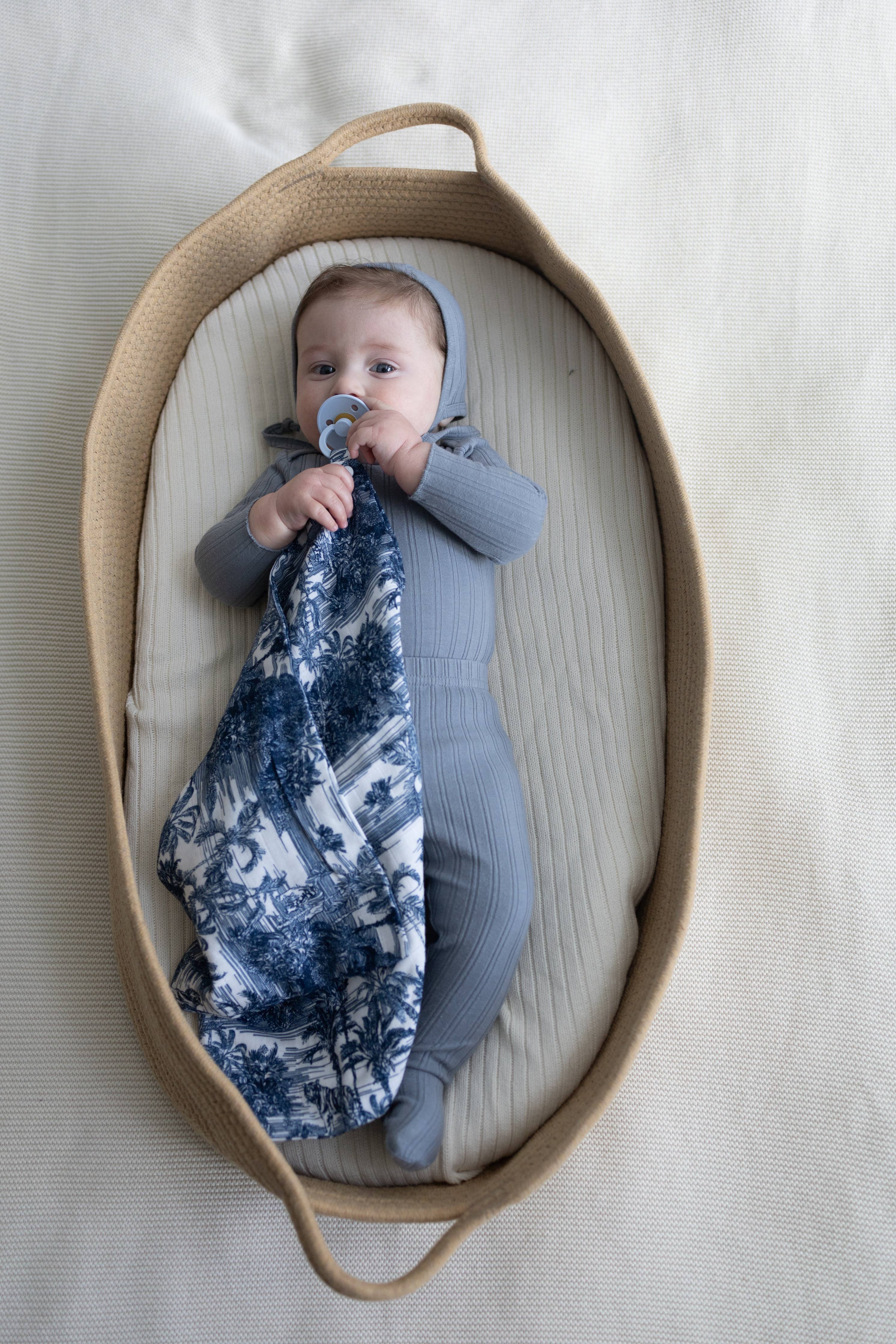 Blue Jungle Toile Lovey