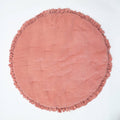 Cotton Soft & Fine Velvet Round Playmat with Frill, 48"